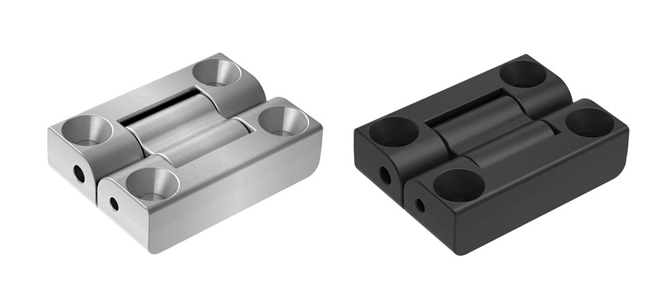 AH - Dobradiças com torque constante e giro de 180º